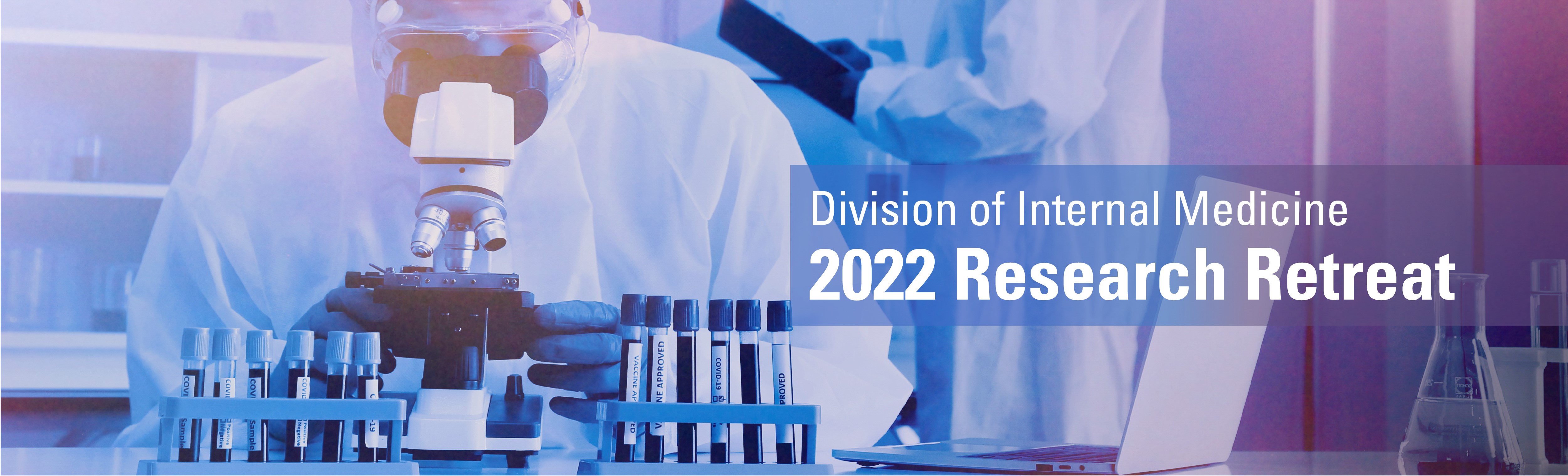 Division of Internal Medicine 2022 Research Retreat Banner