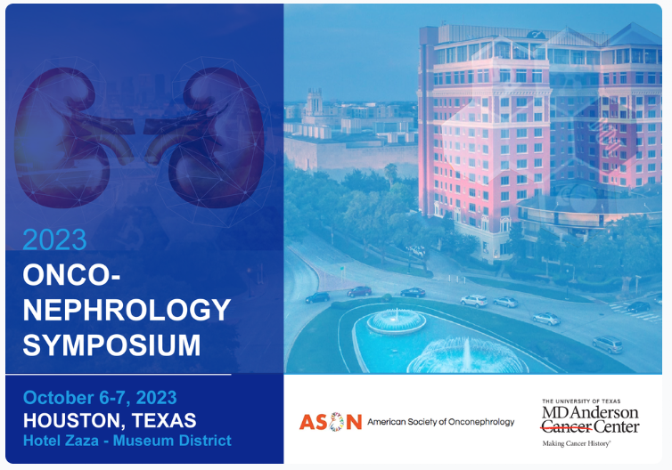 OncoNephrology Symposium 2023 Banner