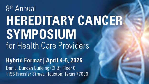 8th Annual Hereditary Cancer Symposium for Health Care Providers (Hybrid Format) Banner