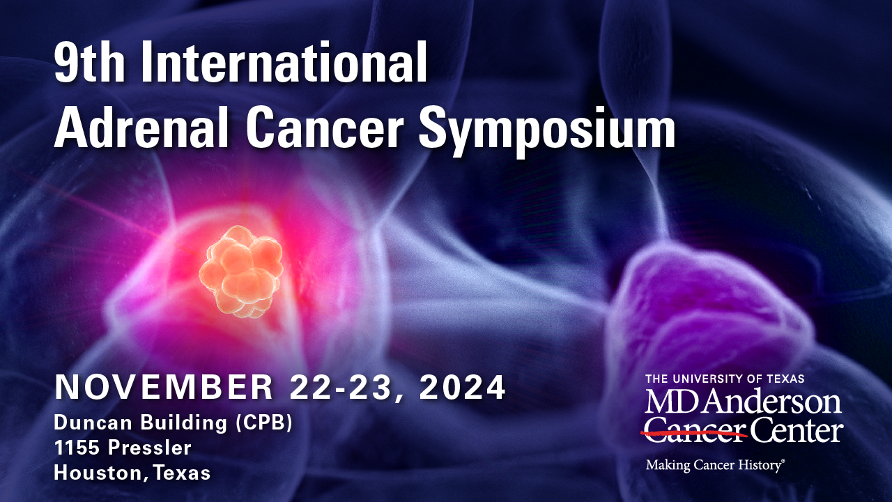 9th International Adrenal Cancer Symposium Banner