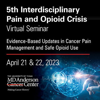 5th Interdisciplinary Pain and Opioid Crisis Seminar Banner