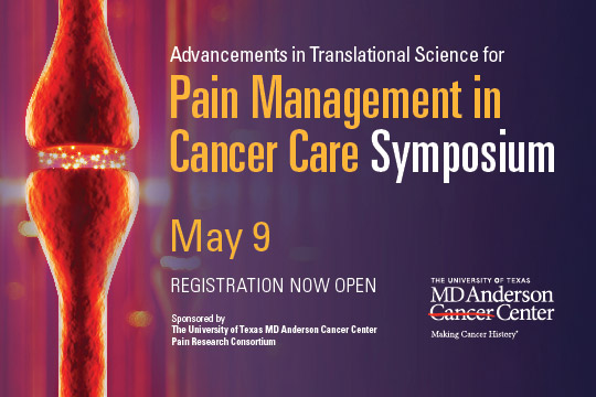 Advancements in Translational Science for Pain Management in Cancer Care Symposium Banner