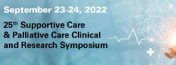 25th Supportive & Palliative Care Clinical and Research Symposium Banner